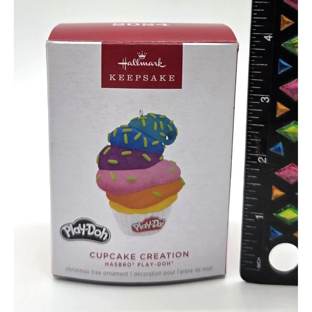 2024‎ Hallmark Play-Doh Cupcake Creation Keepsake Christmas Ornament New